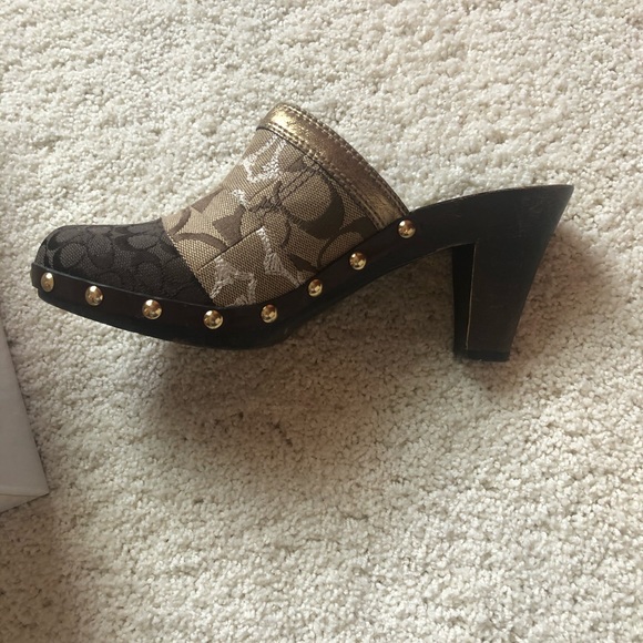 Coach Catarina Patchwork clog/mule size 7.5 - Picture 5 of 7